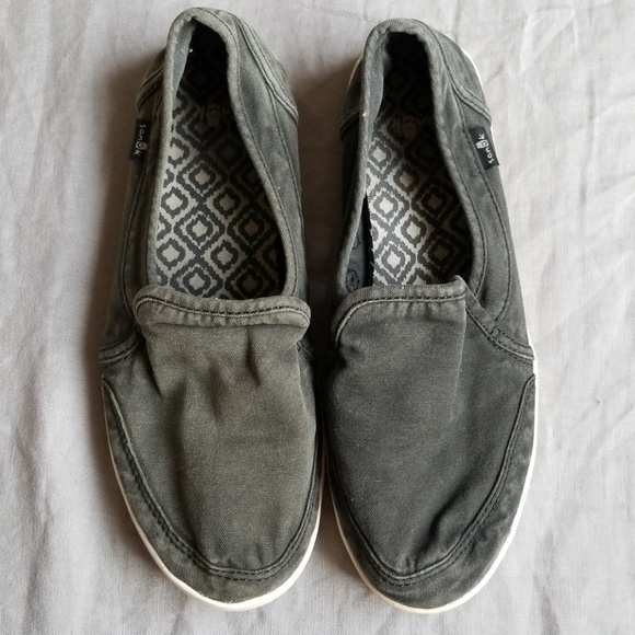 sanuk pair o dice washed black